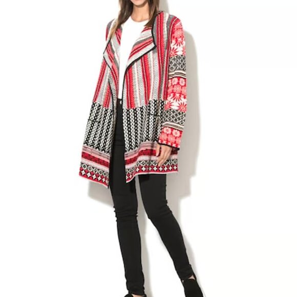 Desigual Multicolor Patterned Cardigan - Picture 1 of 13